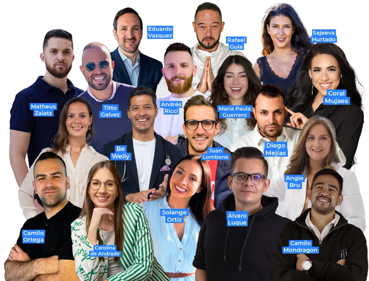 Expertos y referentes que colaboran con El Club IMPACTO